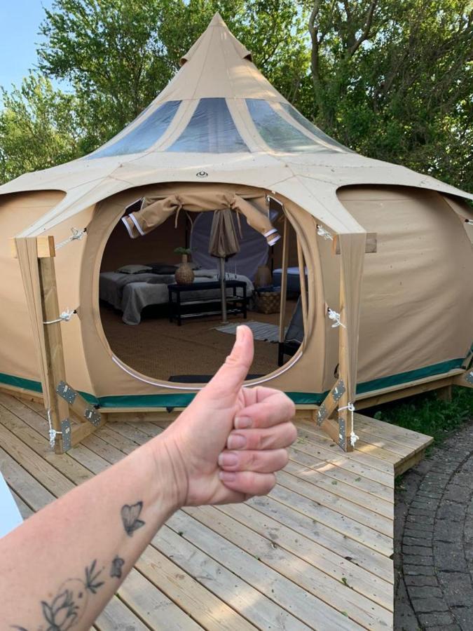 Romantic Luxus Glamping 3 Idestrup Bagian luar foto
