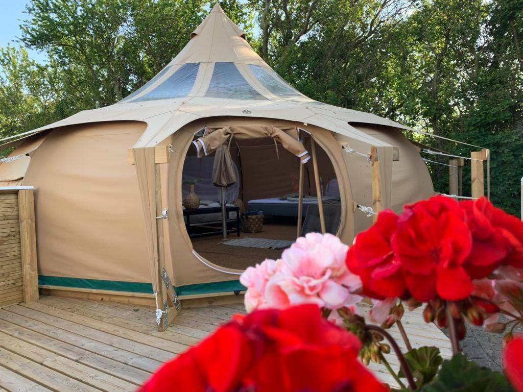 Romantic Luxus Glamping 3 Idestrup Bagian luar foto
