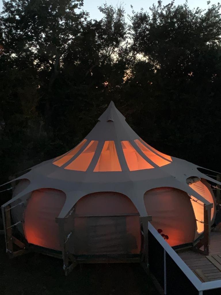 Romantic Luxus Glamping 3 Idestrup Bagian luar foto