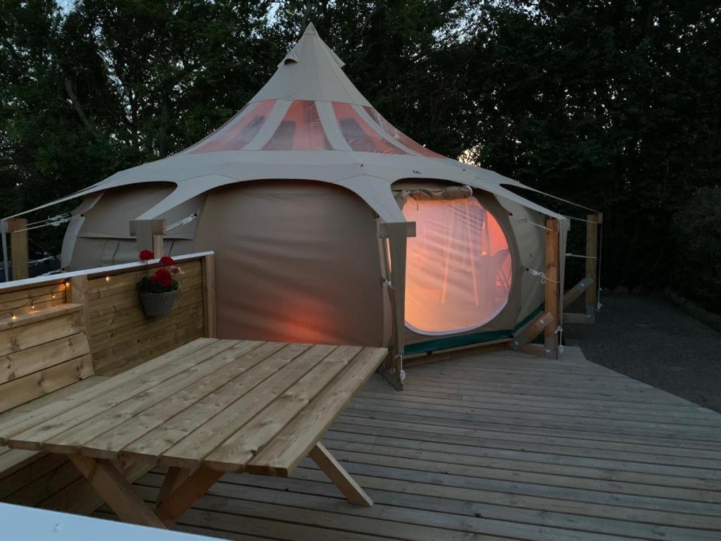 Romantic Luxus Glamping 3 Idestrup Bagian luar foto